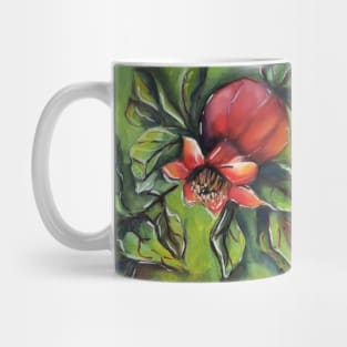 drawing pomegranate Mug